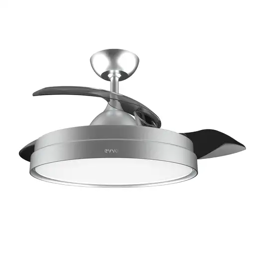 Ventilador de techo EVVO V450 Invisible Steel