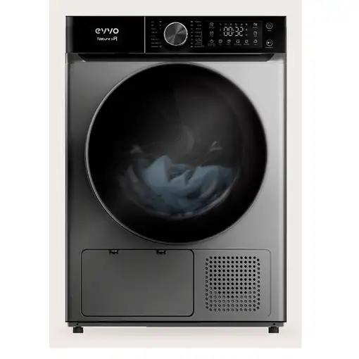 EVVO SR10X secadora Independiente Carga frontal 10 kg Acero inoxidable EVVO SR10X secadora Independiente Carga frontal 10 kg Acero inoxidable