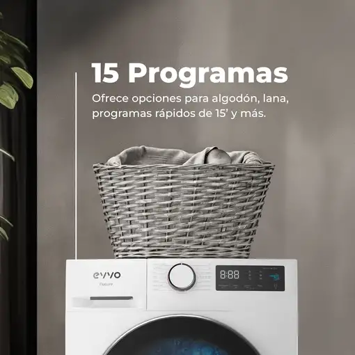 Lavadora EVVO Nature 12X