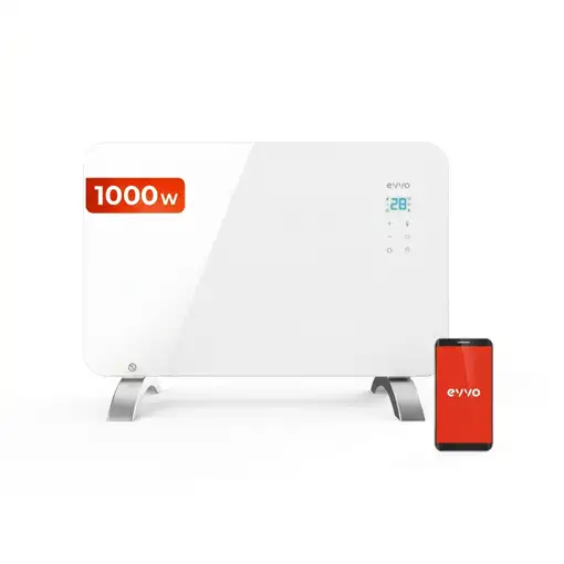 Convector EVVO C1000 Cristal Blanco Convector EVVO C1000 Cristal Blanco