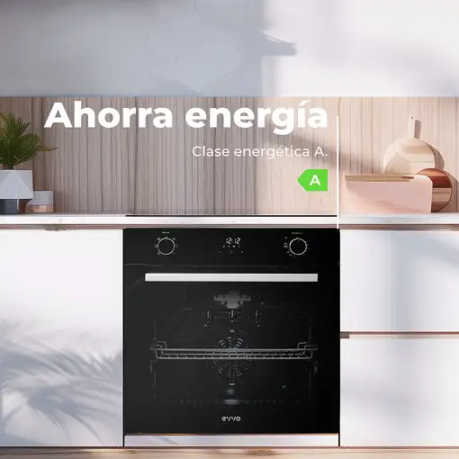 Horno Negro 8435743901505 EVVO