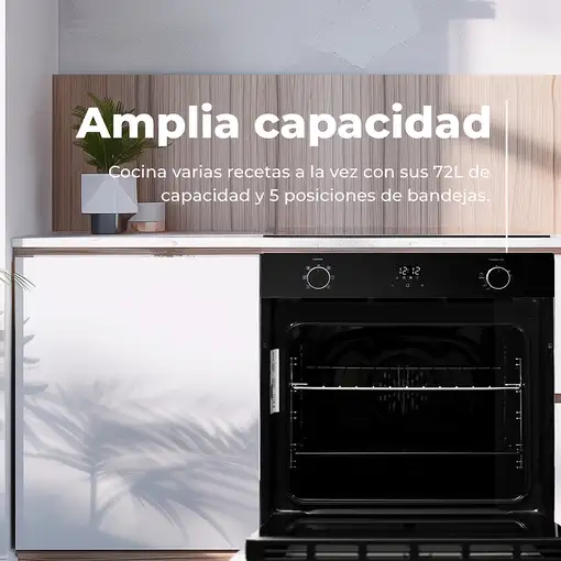 Horno Negro 8435743901505 EVVO
