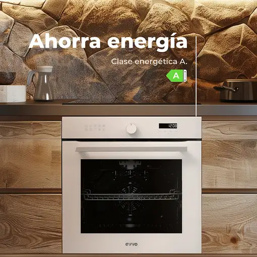 Horno Negro 8435743901529 EVVO