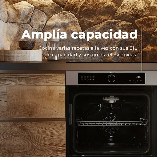 Horno Negro 8435743901529 EVVO