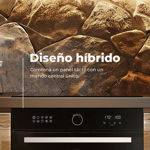 Horno Negro 8435743901529 EVVO