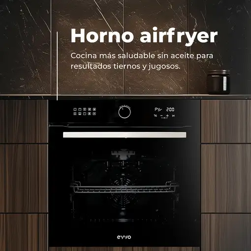 Horno Negro 8435743901567 EVVO