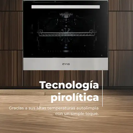 Horno Negro 8435743901567 EVVO