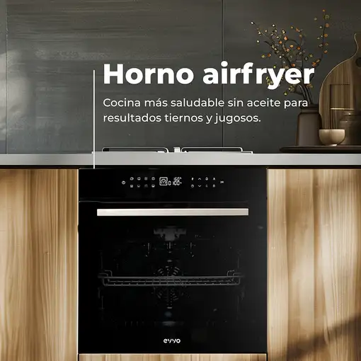 Horno Negro 8435743901543 EVVO