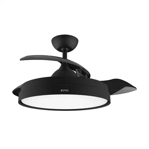 Ventilador de techo EVVO V450 Invisible Black