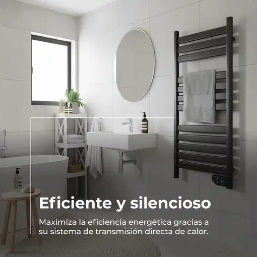 Toallero Eléctrico EVVO C500 Negro
