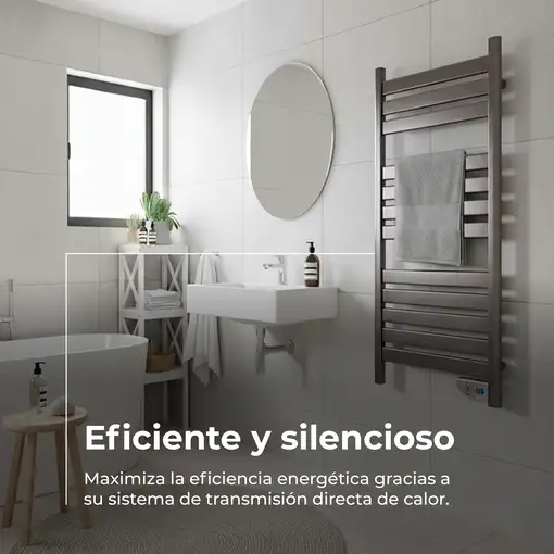 Toallero Eléctrico C500 Acero V2