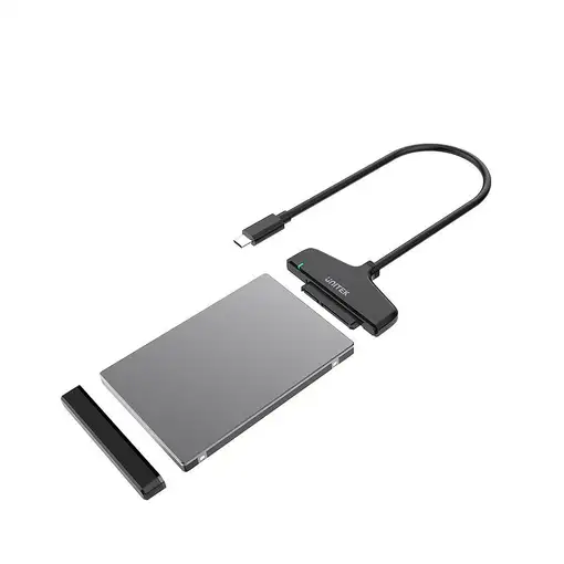 UNITEK Y-1096A cable de SATA Negro