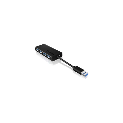 ICY BOX IB-AC6104-B USB 3.2 Gen 1 (3.1 Gen 1) Type-A 5000 Mbit/s Negro
