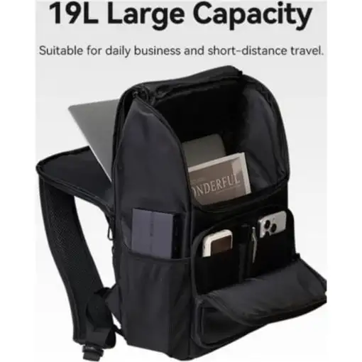 Vention KROB0 maletines para portátil Mochila Negro