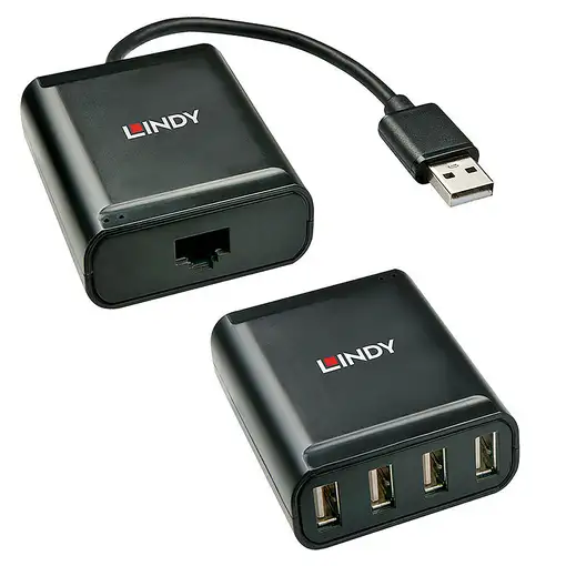 Lindy 42679 hub de interfaz USB 2.0 Negro Lindy 42679 hub de interfaz USB 2.0 Negro