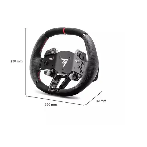 Thrustmaster Hypercar Wheel Add-On Negro, Plata USB Volante Analógico/Digital PC,