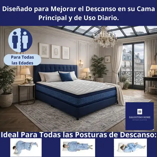 Colchón 140x190 ANATÓMICO PREMIUM Visco | Alto 20cm