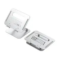 AISENS Soporte de Sobremesa XL 10-17 Ajustable para Portatil / Tablet, Plata