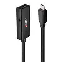 Lindy 43356 hub de interfaz USB 3.2 Gen 1 (3.1 Gen 1) Type-C 5000 Mbit/s Negro Lindy 43356 hub de interfaz USB 3.2 Gen 1 (3.1 Gen 1) Type-C 5000 Mbit/s Negro