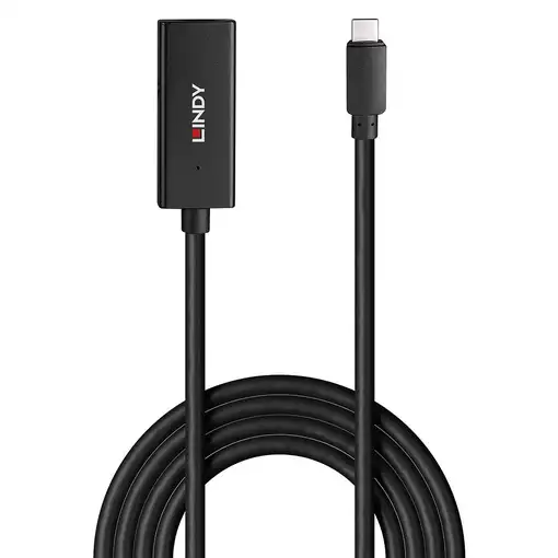 Lindy 43356 hub de interfaz USB 3.2 Gen 1 (3.1 Gen 1) Type-C 5000 Mbit/s Negro