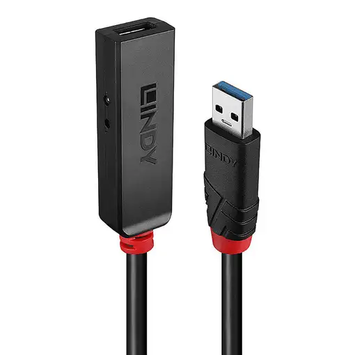 Lindy 43404 hub de interfaz USB 3.2 Gen 1 (3.1 Gen 1) Type-C 5000 Mbit/s Negro