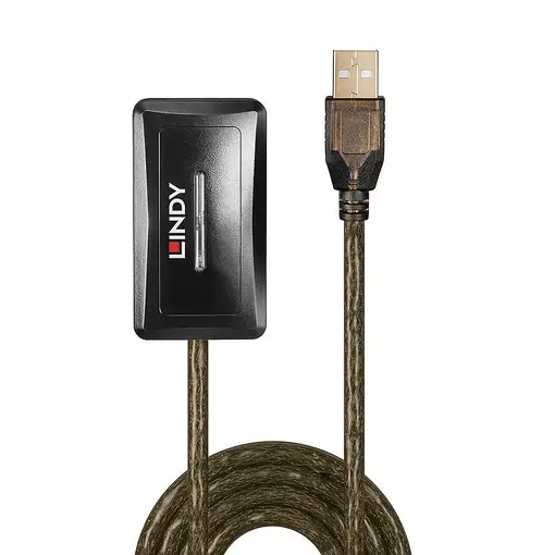 Lindy 42635 hub de interfaz USB 2.0 480 Mbit/s Gris
