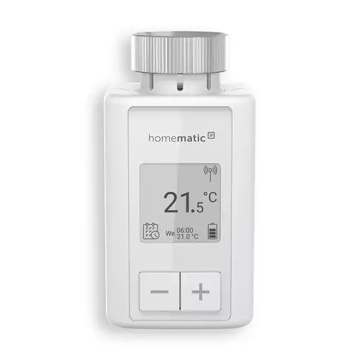 Homematic IP HmIP-eTRV-F termoestato RF Blanco
