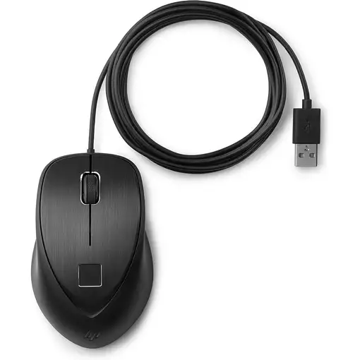 HP Ratón USB con lector de huella digital
