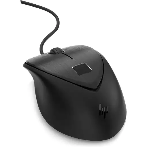 HP Ratón USB con lector de huella digital
