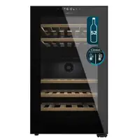 Cecotec Bolero GrandSommelier Duo 52000 Nevera de vino Integrado Negro 52 botellas Cecotec Bolero GrandSommelier Duo 52000 Nevera de vino Integrado Negro 52 botellas
