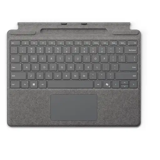 Microsoft Surface Pro Keyboard with pen storage Microsoft Cover port Platino