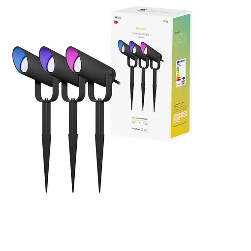 Kit de iluminación exterior inteligente Hombli (3 luces) Kit de iluminación exterior inteligente Hombli (3 luces)