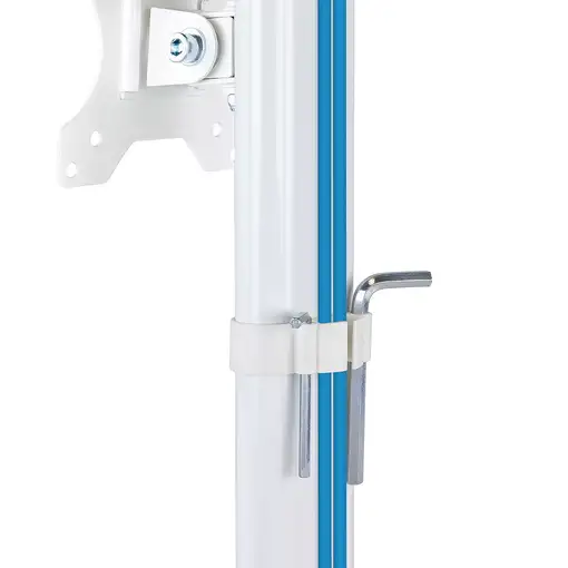 TooQ DB1127TN-W soporte para monitor 68,6 cm (27'') Escritorio Blanco