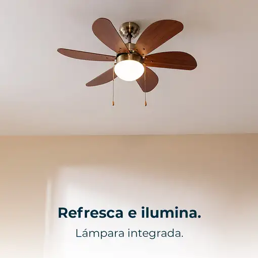 Ventiladores techo Madera CECOTEC