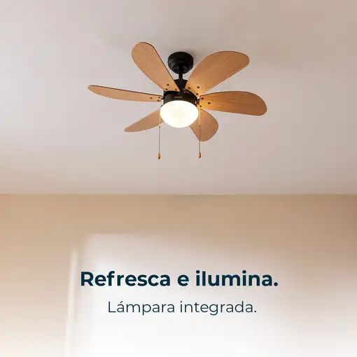 Ventiladores techo Negro CECOTEC