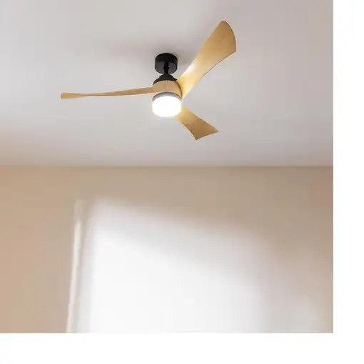 Cecotec Ventilador de techo con luz EnergySilence Aero 5285 WhiteWood Cecotec