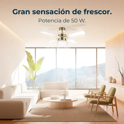 Ventiladores techo Blanco CECOTEC
