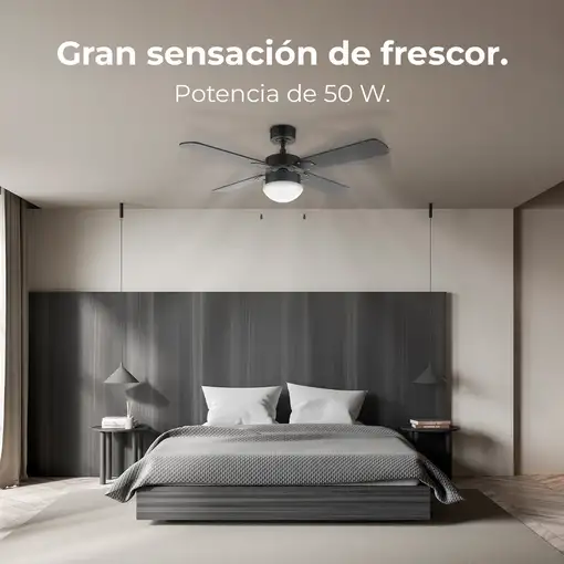 Ventiladores techo Negro CECOTEC