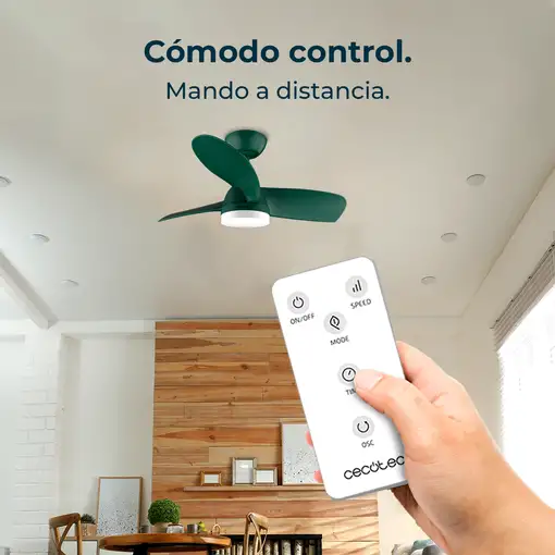 Ventiladores techo Color menta CECOTEC