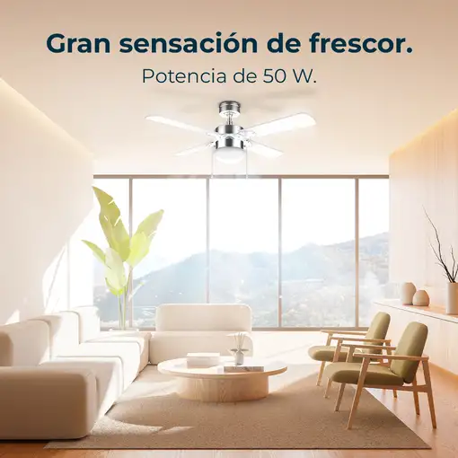 Ventiladores techo Blanco CECOTEC