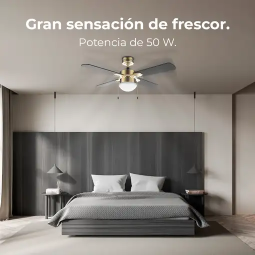 Ventiladores techo Negro CECOTEC