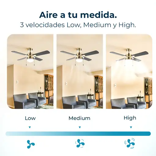 Ventiladores techo Negro CECOTEC