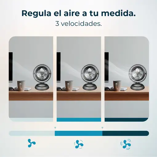 Ventiladores sobremesa Negro CECOTEC