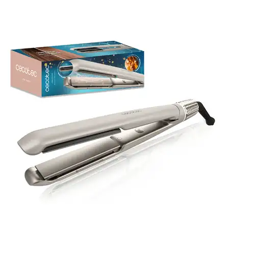 Cecotec Lisse Plasma Plancha de pelo Caliente Plata