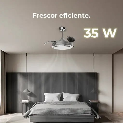 Ventiladores techo Acero CECOTEC