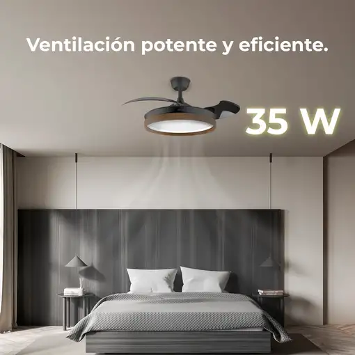 Ventiladores techo Madera CECOTEC