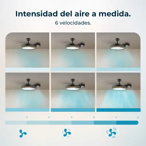 Ventiladores techo Madera CECOTEC