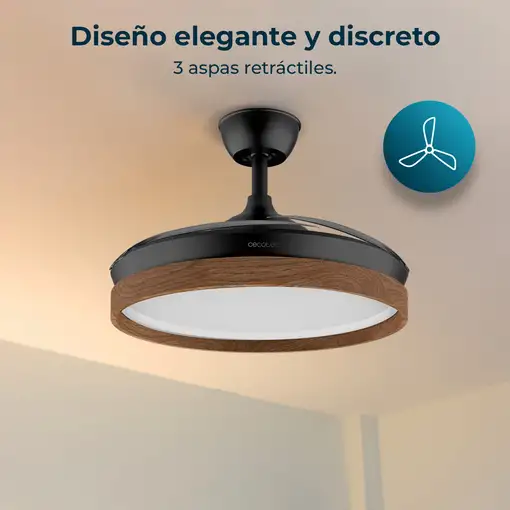 Ventiladores techo Madera CECOTEC