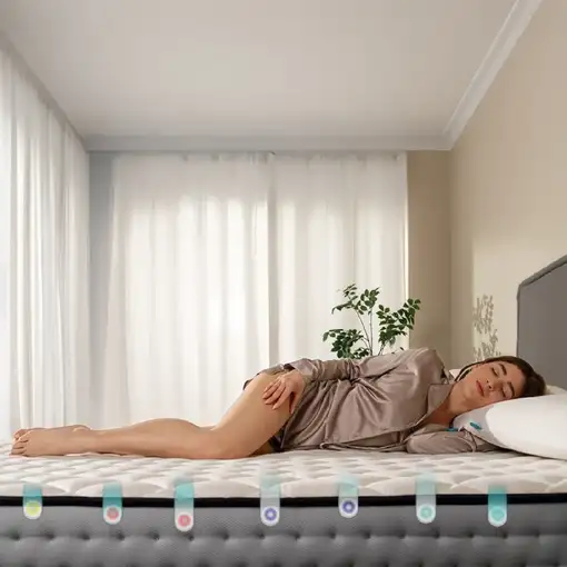 Colchón muelle ensacado/mixto 140x180 CECOTEC