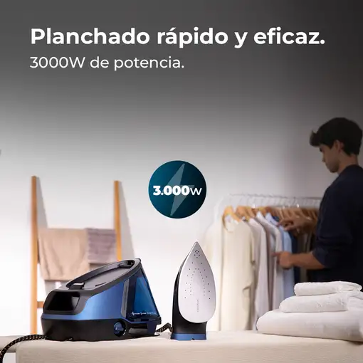 Cecotec IronHero H-3000 Station Geyser 3000 W 1,5 L Suela de cerámica Gris